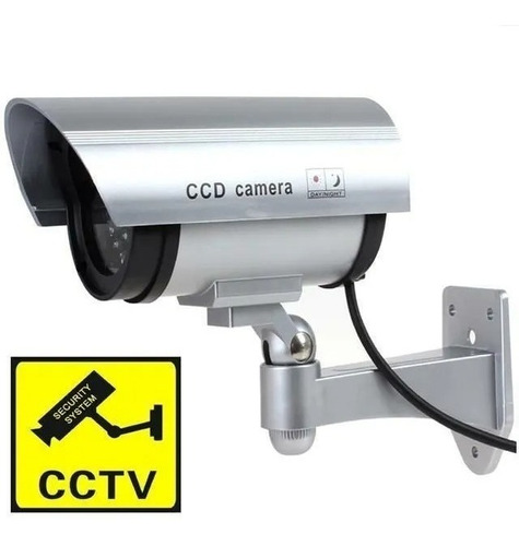 Camara De Seguridad Falsa Con Led