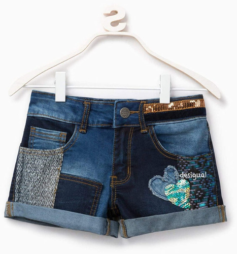 Short Desigual Para Dama Denim_bosch C4