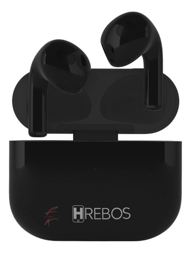 Fone De Ouvido Preto Bluetooth Earbuds Wireless Stereo