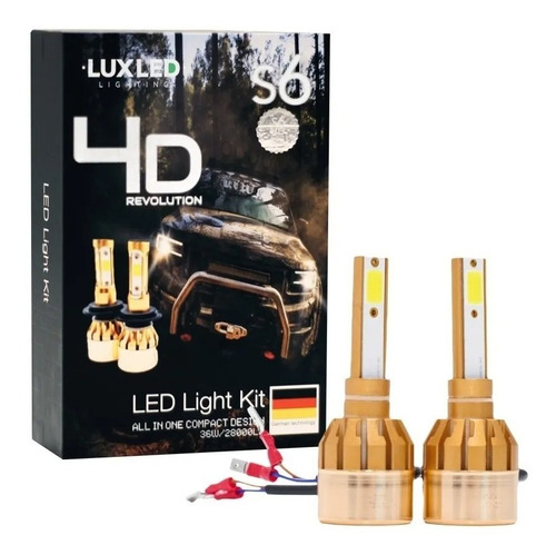 Kit Lamparas Led Cree S6 4d Revolution Linea Premium 4 Caras