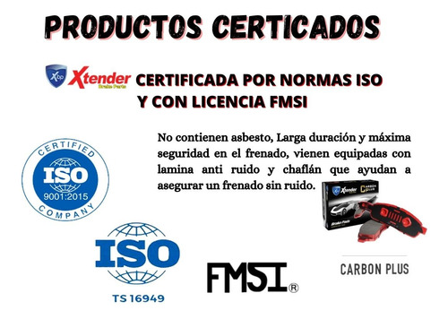 Pastillas De Freno Delantera Gmc Yukon 20103 2014 2015  7997 Foto 2