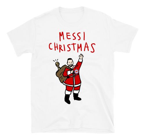 Remera Modal Messi Navidad Argentinos Juniors Aaaj