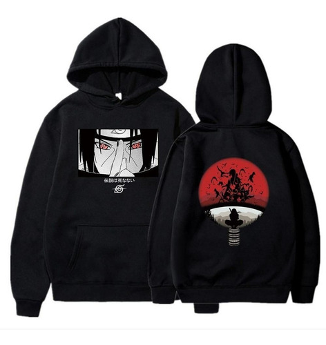 Buzo Itachi Uchija Hoddie Anime Naruto Shippuden Logo Uchija