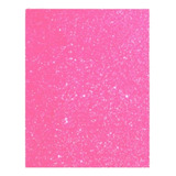 Fomi Foamy 1/8 Octavo X 10 Und Escarchado Rosa