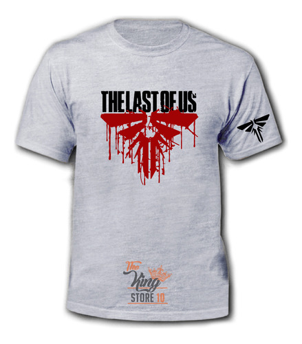 Polera, Luciernagas Logo Sangre, The Last Of Us / King Store