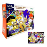 Rompecabezas Sonic Hedgehog Nintendo Switch 500 Piezas