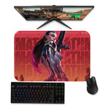 Mouse Pad Gamer Grande Mousepad 60x40cm - Valorant Reyna 5