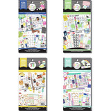 Etiquetas Adhesivas Stickers 30 Hojas Happy Planner Color Ilustraciones