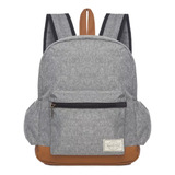 Mochila Maternal Felix Cod.b0799 Color Gris