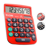 Elgin Calculadora 8 Dígitos Mv-4131 Mv-4133 Lcd Extragrande