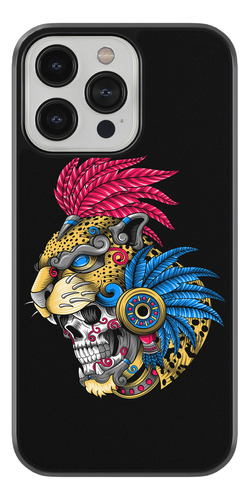 Case Funda Para iPhone Calavera Penacho Arte Maya Azteca 06