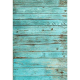 Yeele 5x7ft Azul Vintage Tablero De Madera Fotografía Telone