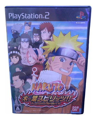 Naruto Konoha Spirits Original Ps2 Completo Japonês