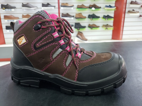 Bota De Seguridad  Saga 4059w, Suela Inyectada Bidensidad