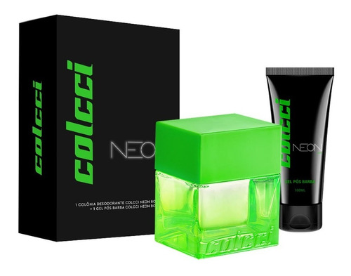 Kit Colcci Neon Boys (perfume 100ml + Gel Pós Barba 100ml)