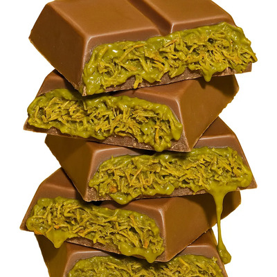 Barra De Chocolate Dubai Arabian Bliss Artesanal Gourmet | Envío gratis