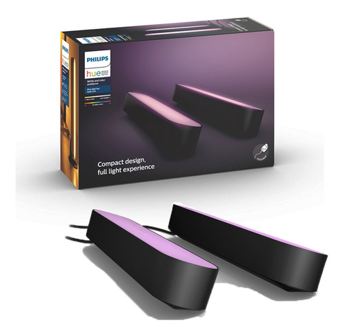 Philips Hue Play Kit Base 2 Barras + Fuente Alimentacion