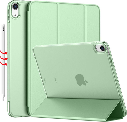 Funda iPad Air 4 Imieet Ligera Delgada Soporte Lápiz Verde