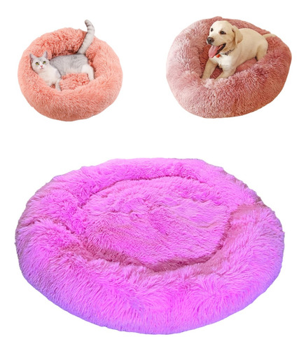 Cama De Algodón Para Mascotas Temporada Otoño-invierno Ø70cm