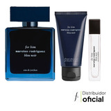 Narciso Rodriguez Bleu Noir Edp 100ml + 10ml + Gel De Ducha