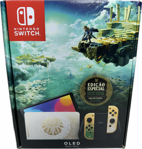 Nintendo Switch Oled Edição Especial Zelda Playtronic Brasil