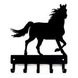El Perchero De Llaves Metal Peddler Horse #7 - 9 Pulgadas De