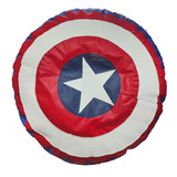Sillón Infantil Puff Forma Escudo Capitán América