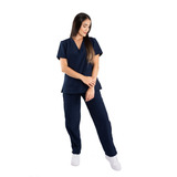 Uniforme Pijama Medica Mujer Antifluido Scrub 