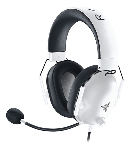 Audifonos Gamer Razer Blackshark V2 X Pc Ps4 Switch Blanco