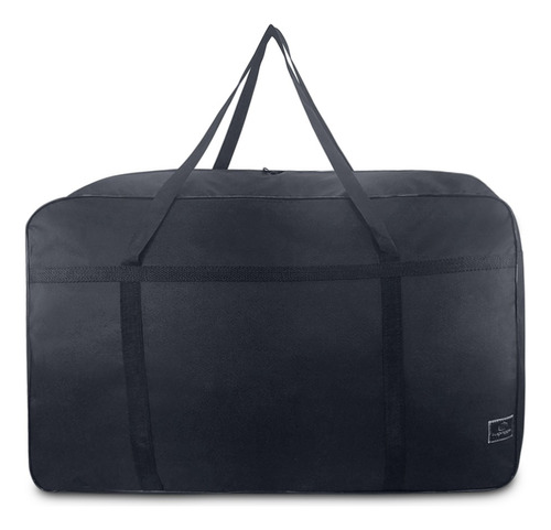 Sacolao Bolsa Compra Nylon600 Paraguai 76x48x28cm Com Zíper