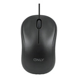 Mouse Only Usb 1000 Dpi Negro