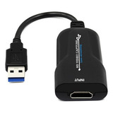 Cable Adaptador Para Audio Y Vídeo, Hdmi A Usb 3.0 1080p Uvc