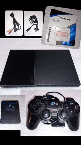 Sony Playstation 2 Opl 1 Joystick Pendrive128gb Leer Descrip