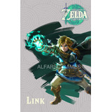Amiibo Card Zelda Tears Of Kingdom P/ Switch - Envio Rápido