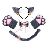 Gato Cosplay Disfraz Gatito Orejas Para Las Mujeres Vestir