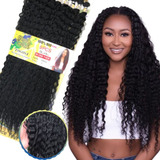 Cabelo 100% Orgânico Brazuca Weng Cacho 3c 270gr 8 Telas Cmj