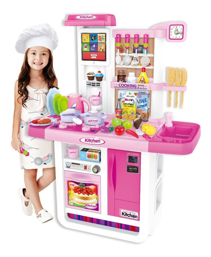 Cocina Little Chef Juguete Interactivo Niños Infantil Sonido