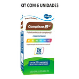 Kit Complexo B12 Com 6un De 20 Comprimidos Revestidos Cada
