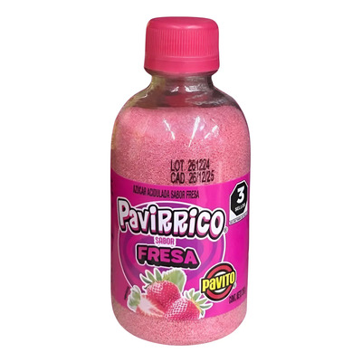 Dulce Chilito Pavirrico Sabor Fresa 250g Pavito