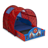 Cama Infantil Con Carpa Marvel Spider-man Delta Niños