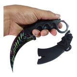 Cuchillo Kerambit Cs Go Dientes Con Filo Funda Hyperbestia