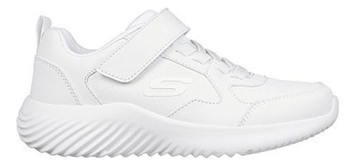 Tenis Niño Skechers Bounder Power Study - Blanco