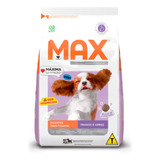 Ração Max Cães Filhotes Porte Pequeno Frango E Arroz 10,1 Kg