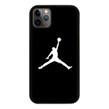 Funda Uso Rudo Tpu Para iPhone Michael Jordan Blanco Negro