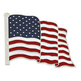 Pin De Solapa De Esmalte De Bandera Americana Al Por Mayor--