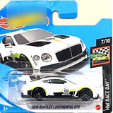 Hot Wheels Carro Bentley Continental Gt3 2018 Coleccionable