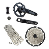 Kit Grupo 11v Completo Absolute Prime Bike Mtb 1x11