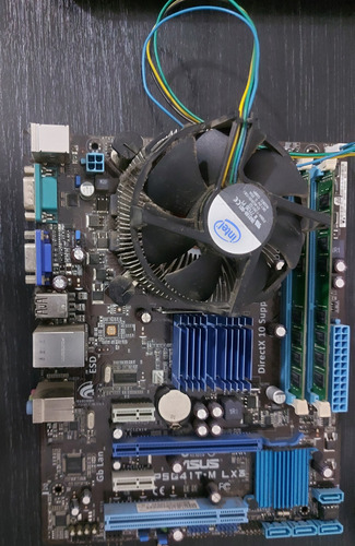 Motherboard Asus + Micro Intel Core2 Duo + Memorias