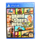 Grand Theft Auto Gta V Videojuego Ps4 Fisico
