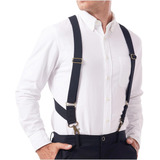 Lazarsspace Suspenders For Men Heavy Duty Hook Suspenders Aa